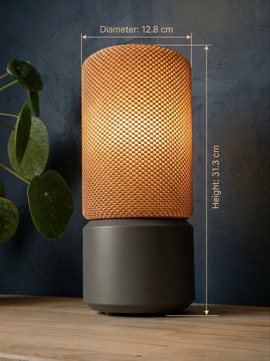 Simple Lamp with Basket Structure