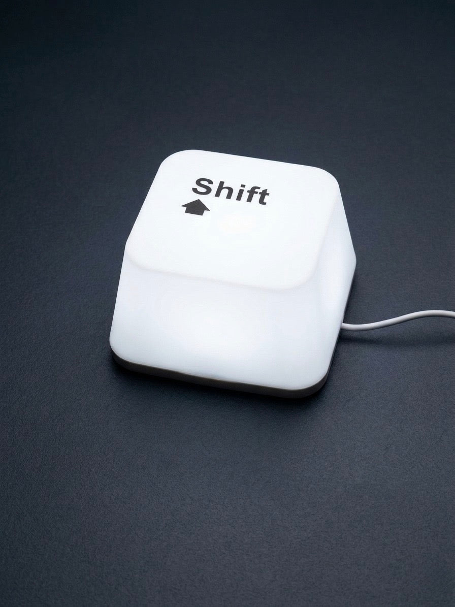 Giant Keyboard Shift Key LED Lamp