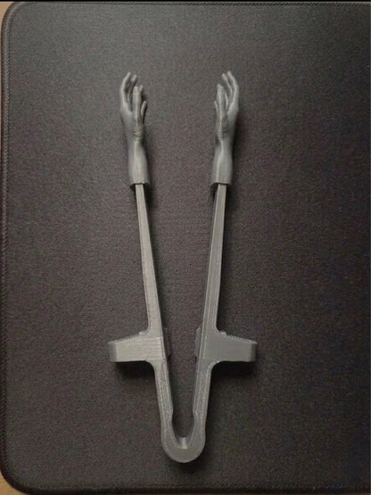 Gaming chopstick with hand front