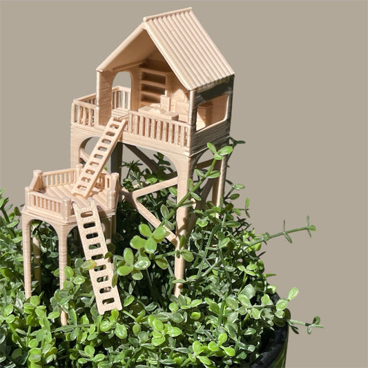 2 platform treehouse