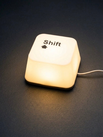 Giant Keyboard Shift Key LED Lamp