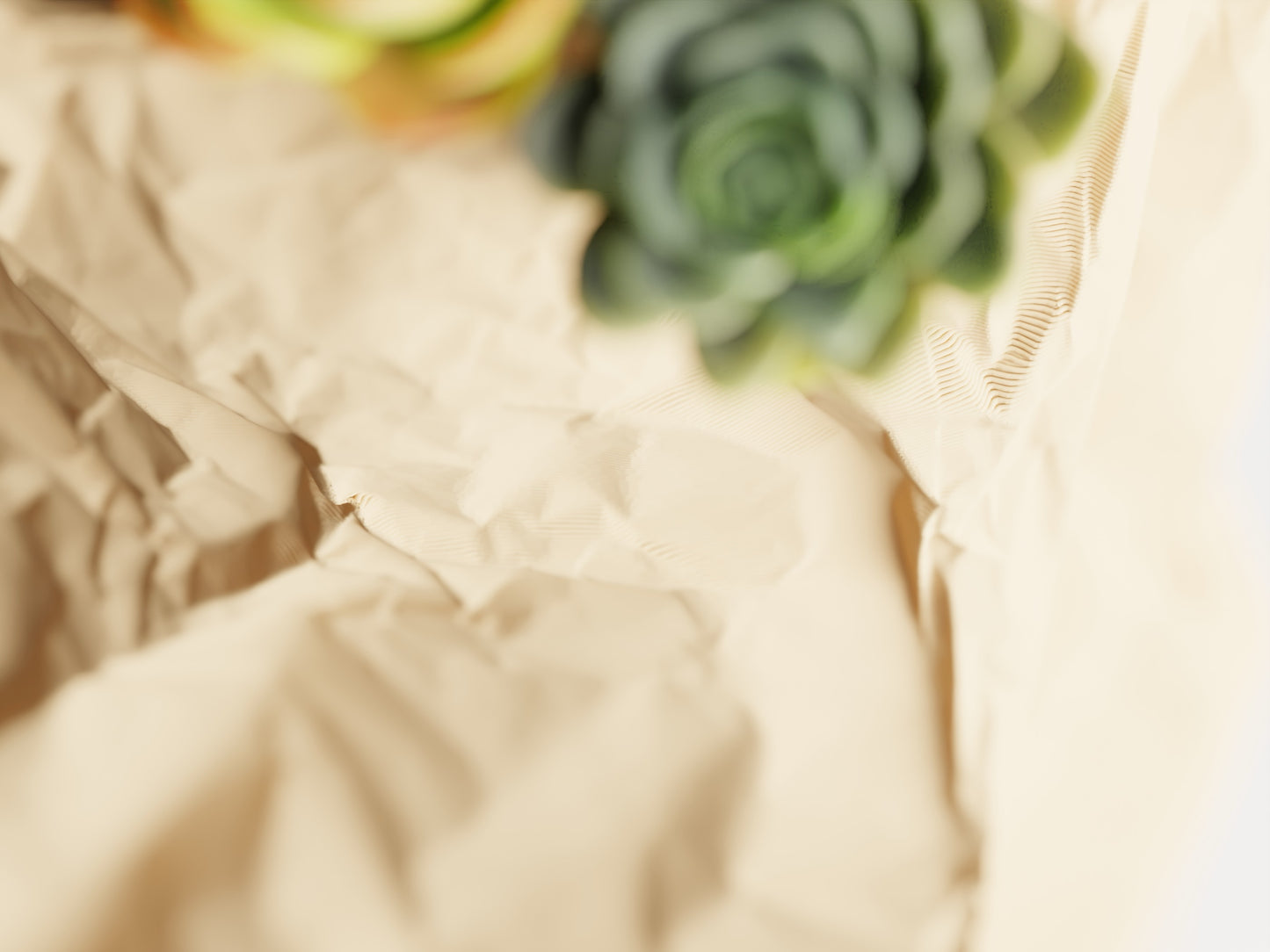 Potted paper vase