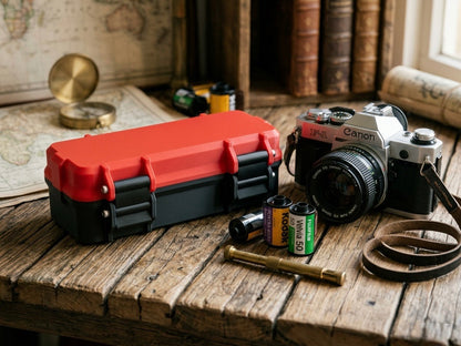 35mm Film Rugged Travel Box - Fits 4 Rolls