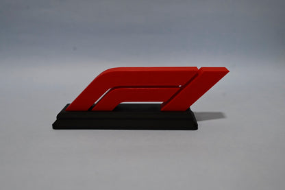 F1 table top decorative logo