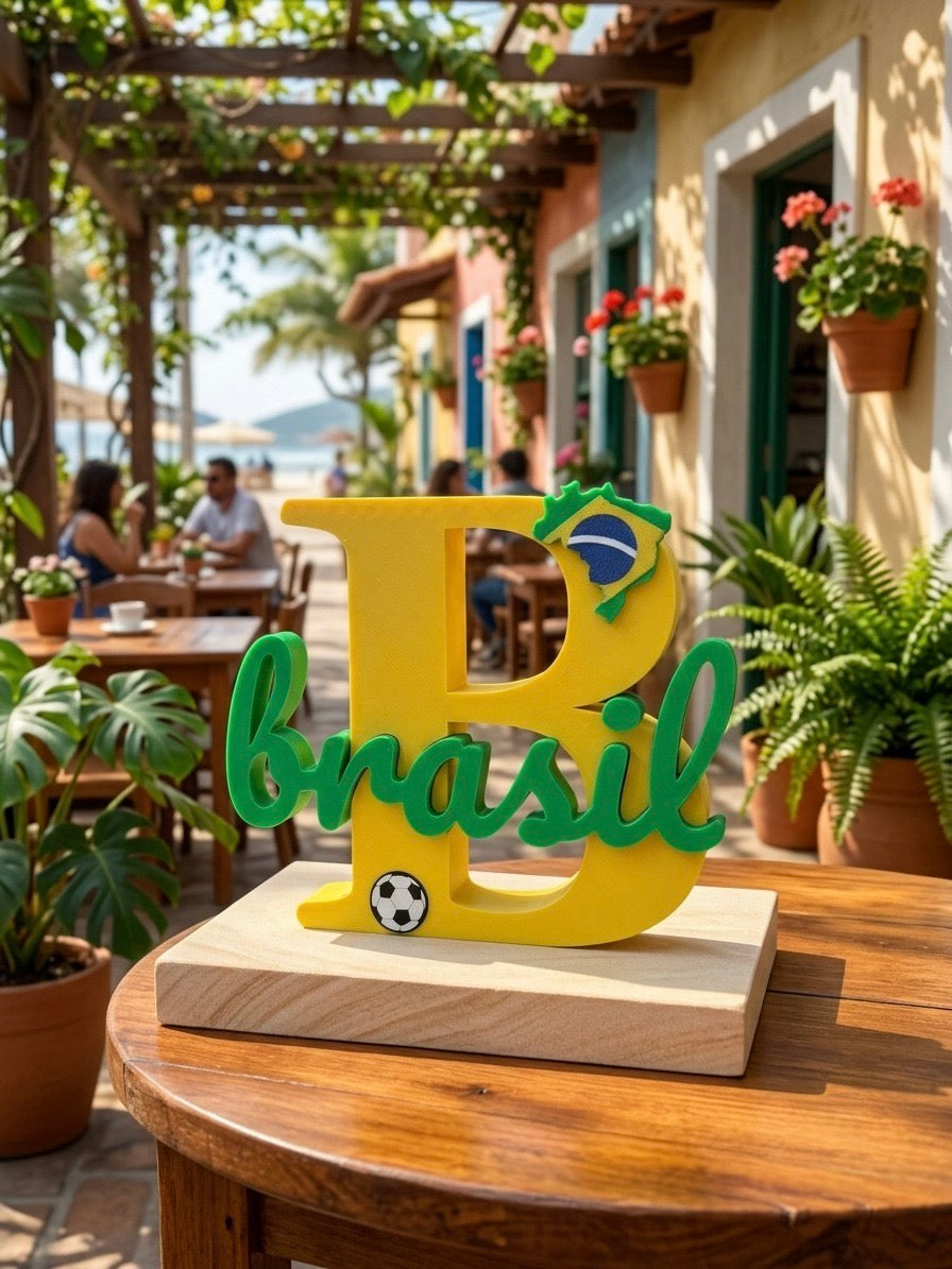 Brazil World Cup Decorative Letter