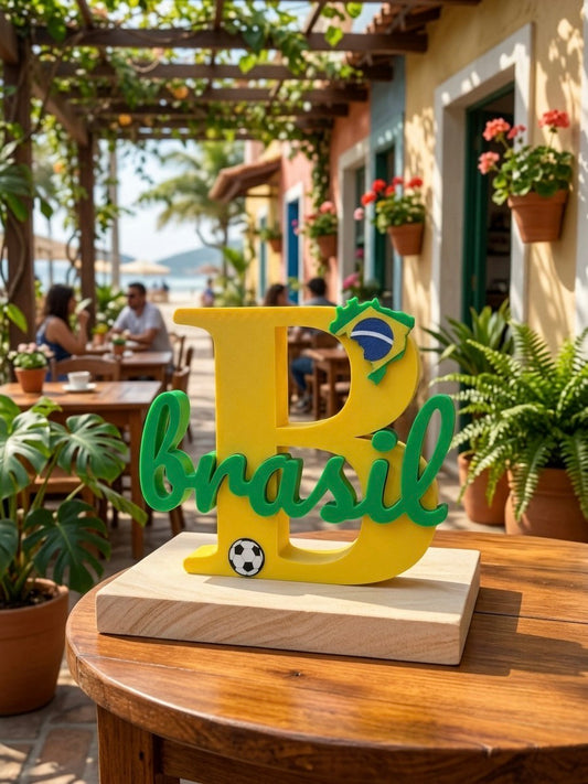 Brazil World Cup Decorative Letter