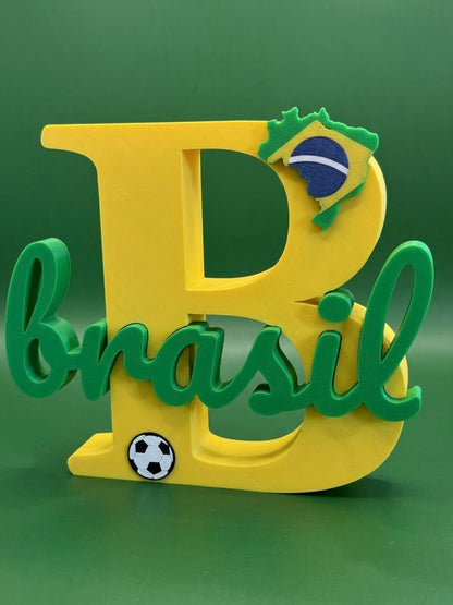 Brazil World Cup Decorative Letter