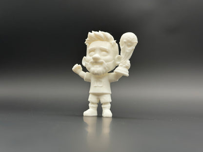 DIY self paint Messi miniature figure