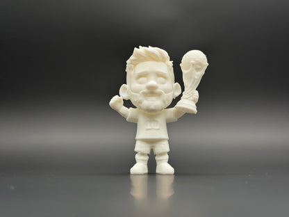 DIY self paint Messi miniature figure