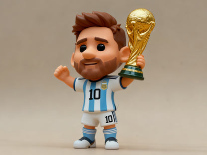 DIY self paint Messi miniature figure