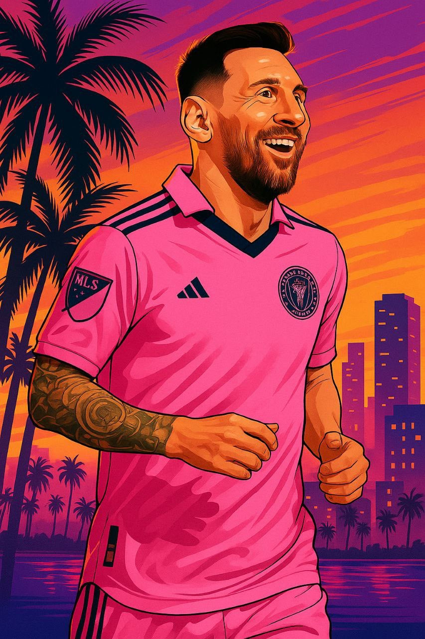 Messi - GTA VI Style - HueForge