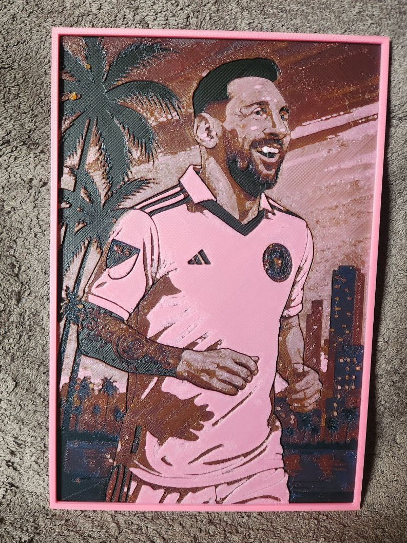 Messi - GTA VI Style - HueForge