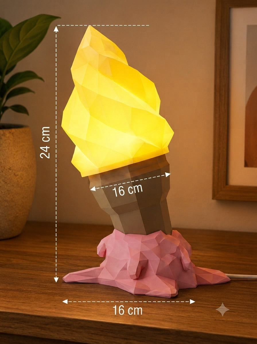 Ice cream lamp