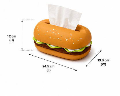 Grilled Chicken Burger Tissue Box
