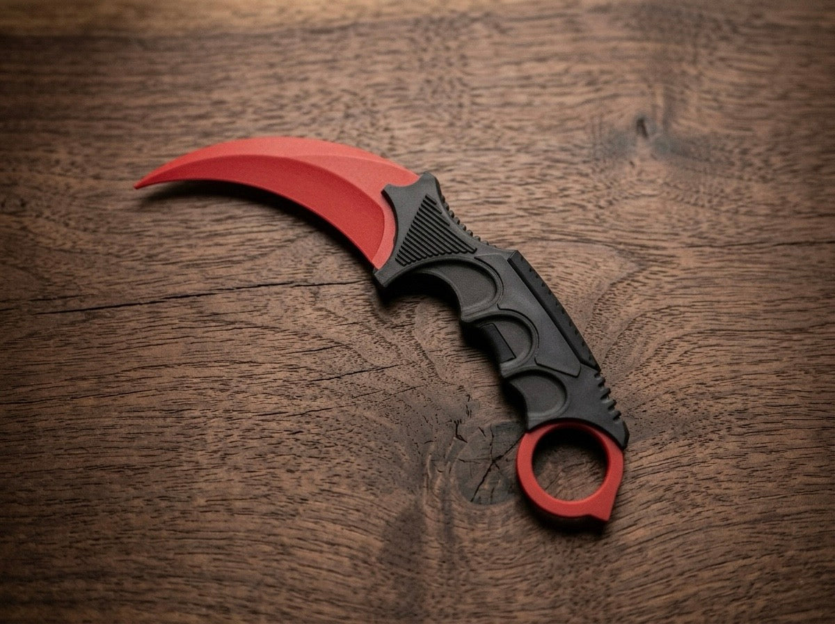 The Elite CS2 Karambit Display Blade