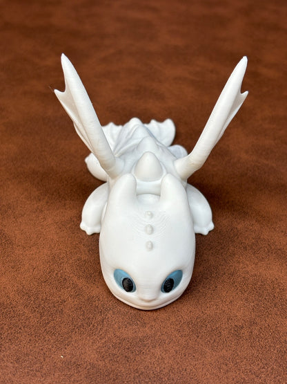 toothless and Light fury mini toy