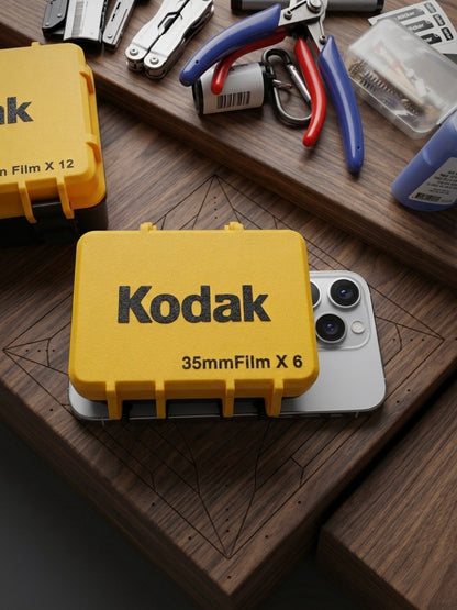 35mm Film Rugged Travel Box - Fits 6 Rolls