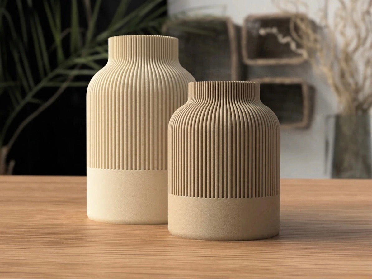 Japandi Vase (single pc)