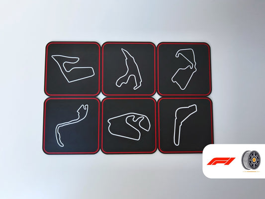 F1 coasters