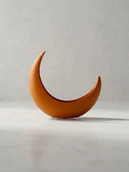 Moon decor pot