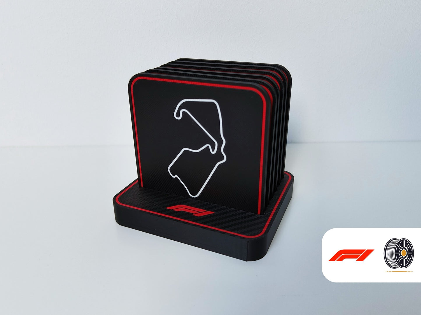 F1 coasters