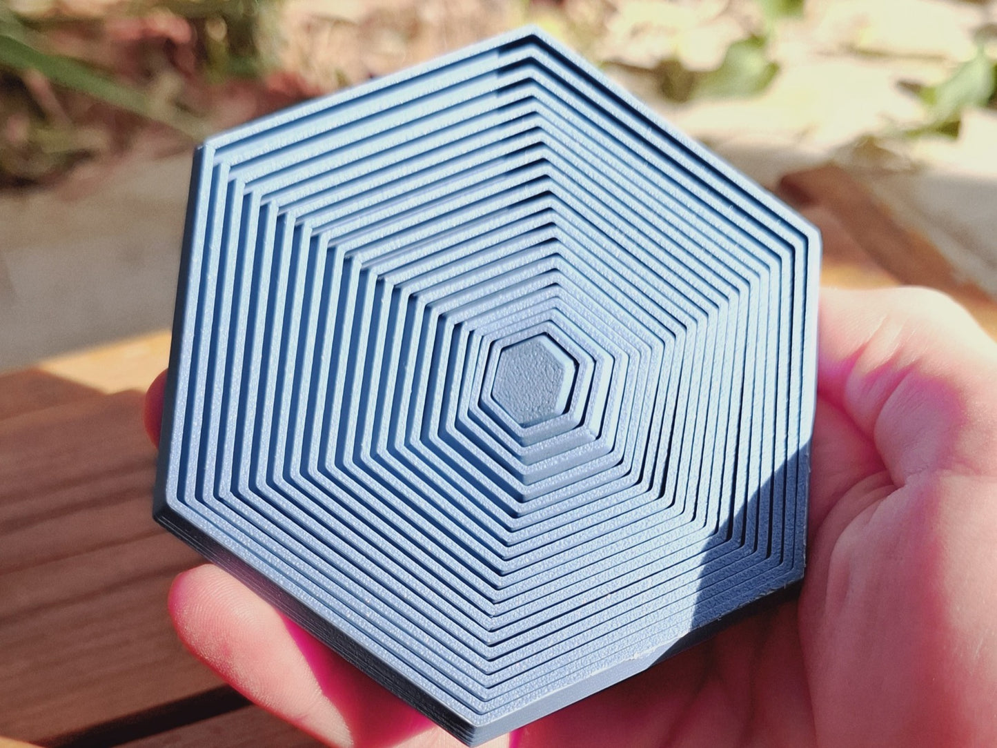 Hexagon twist fidget