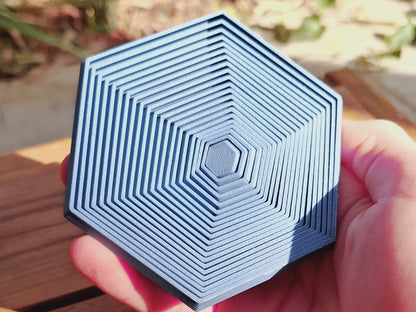 Hexagon twist fidget