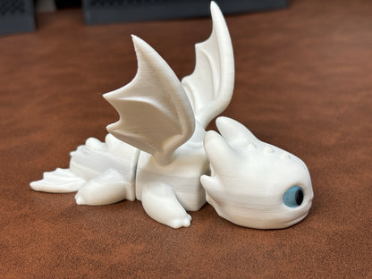 toothless and Light fury mini toy