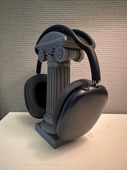 Greek Ionic Headphone Holder Ancient Column Style