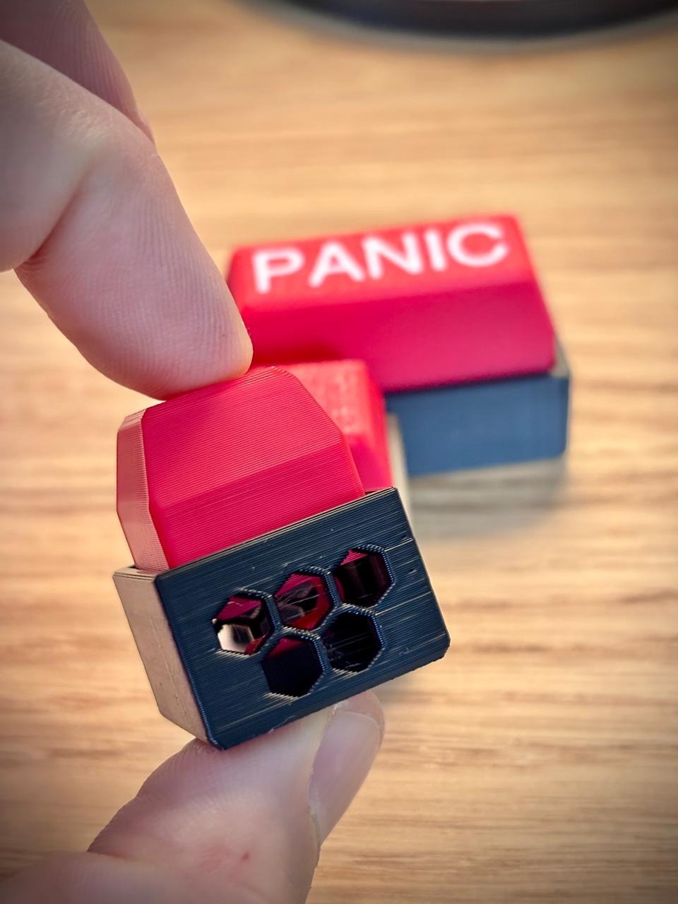 Keyboard Fidget – PANIC Button
