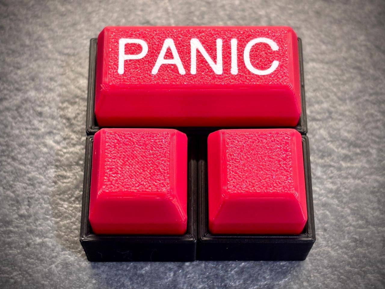 Keyboard Fidget – PANIC Button