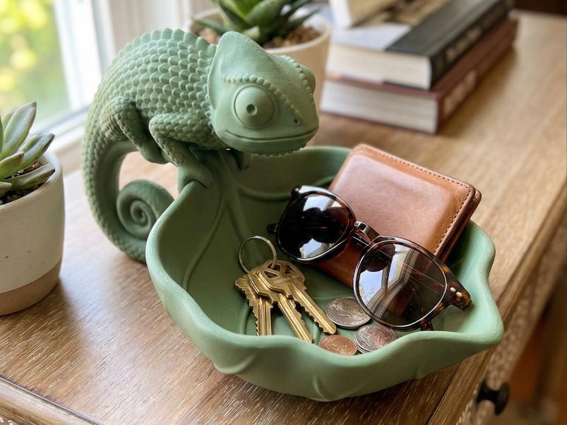 Chameleon Catchall Bowl – Key Holder Tray