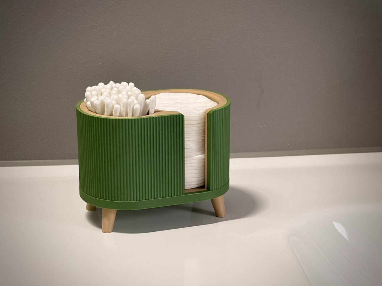 Cotton Pad & Swab Organizer