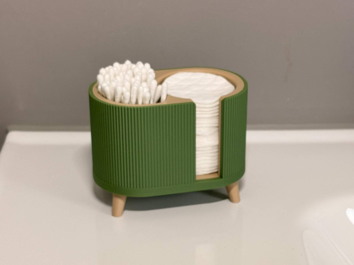 Cotton Pad & Swab Organizer