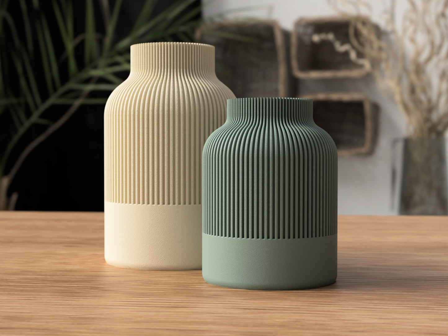 Japandi Vase (single pc)