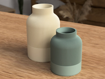 Japandi Vase (single pc)
